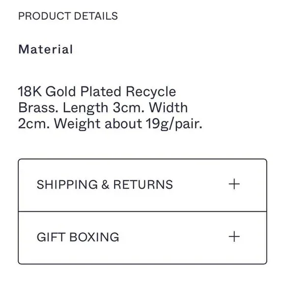 Miramira New York Lexington oval hoops. NWOT. - Picture 6 of 12